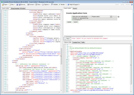 XForms Workbench